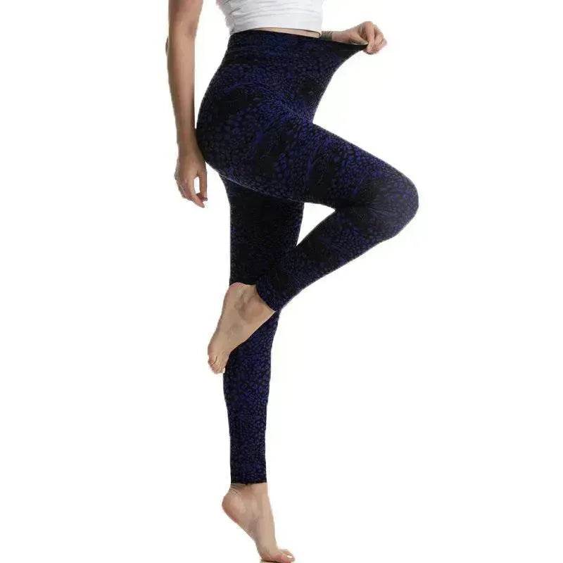 Leggings de sport taille haute à imprimé léopard - EX-STOCK Canada