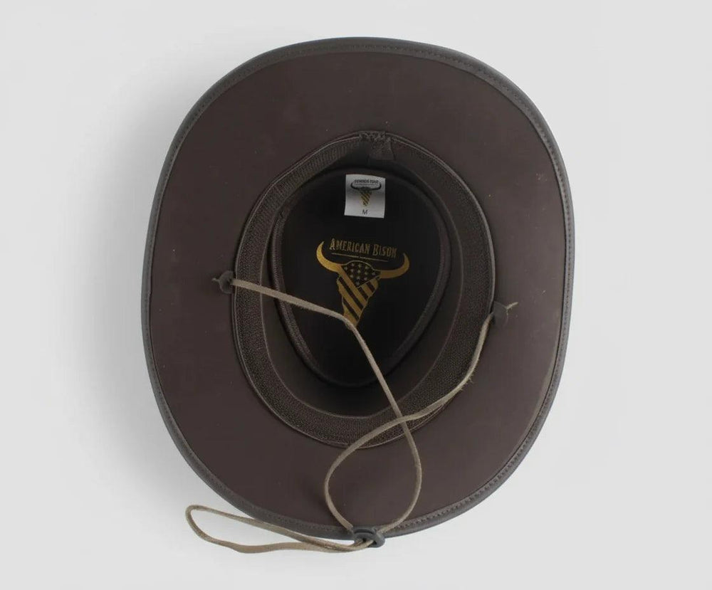 Chapeau de cowboy modelable avec tranche de balle de calibre 12 et ornementsEX-STOCK Canada