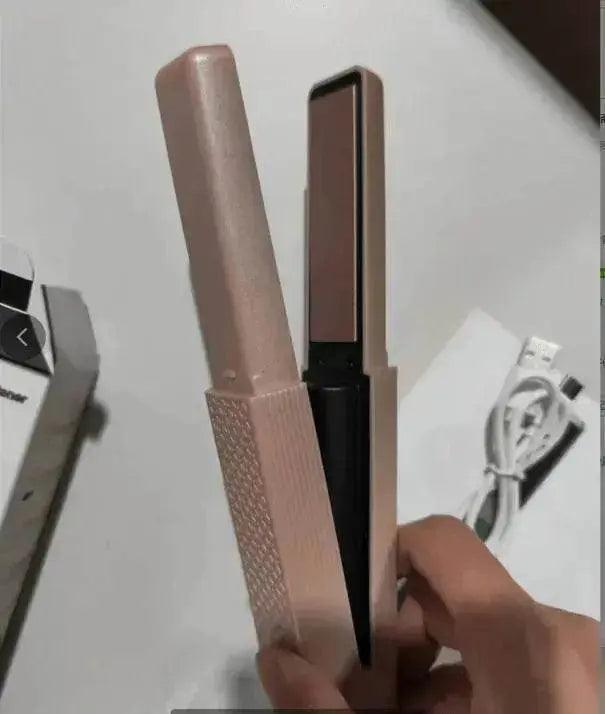 Haarglätter kabellos USB Haarglätter Mini Keramik Lockenstab 3 konstante Temperaturen Tragbares Glätteisen für Reisen - EX-STOCK Canada