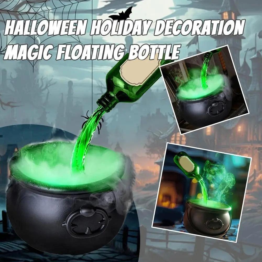 Halloween Schwarzer Zauberer Schüssel Magischer Schwimmflasche und Diffusor Innen Haus Bar Magische Party Horror Geist Requisiten Halloween Dekoration - EX-STOCK Canada