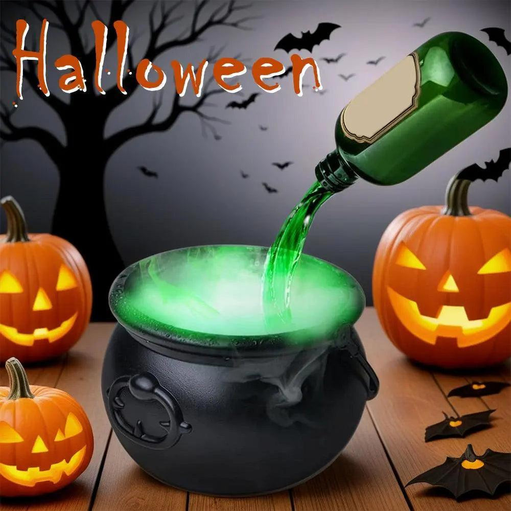 Bouteille et diffuseur flottant magique Halloween Bol de sorcier noir Pour la maison, le bar, fête magique, accessoires d’horreur fantôme, décoration d’Halloween - EX-STOCK Canada