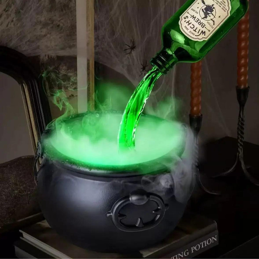 Bouteille et diffuseur flottant magique Halloween Bol de sorcier noir Pour la maison, le bar, fête magique, accessoires d’horreur fantôme, décoration d’Halloween - EX-STOCK Canada