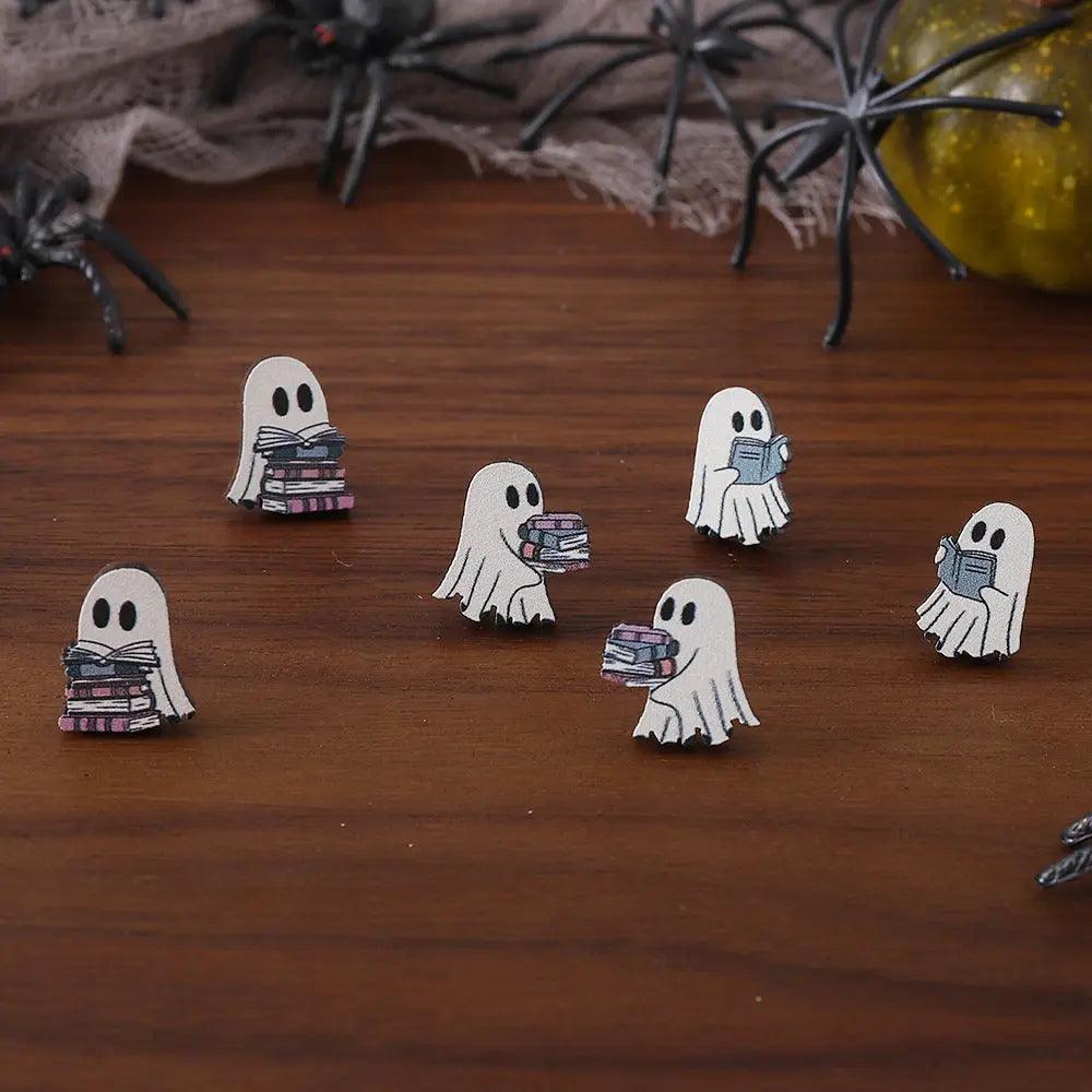 Halloween Buch Geist Holz Nieten Anzug - EX-STOCK Canada