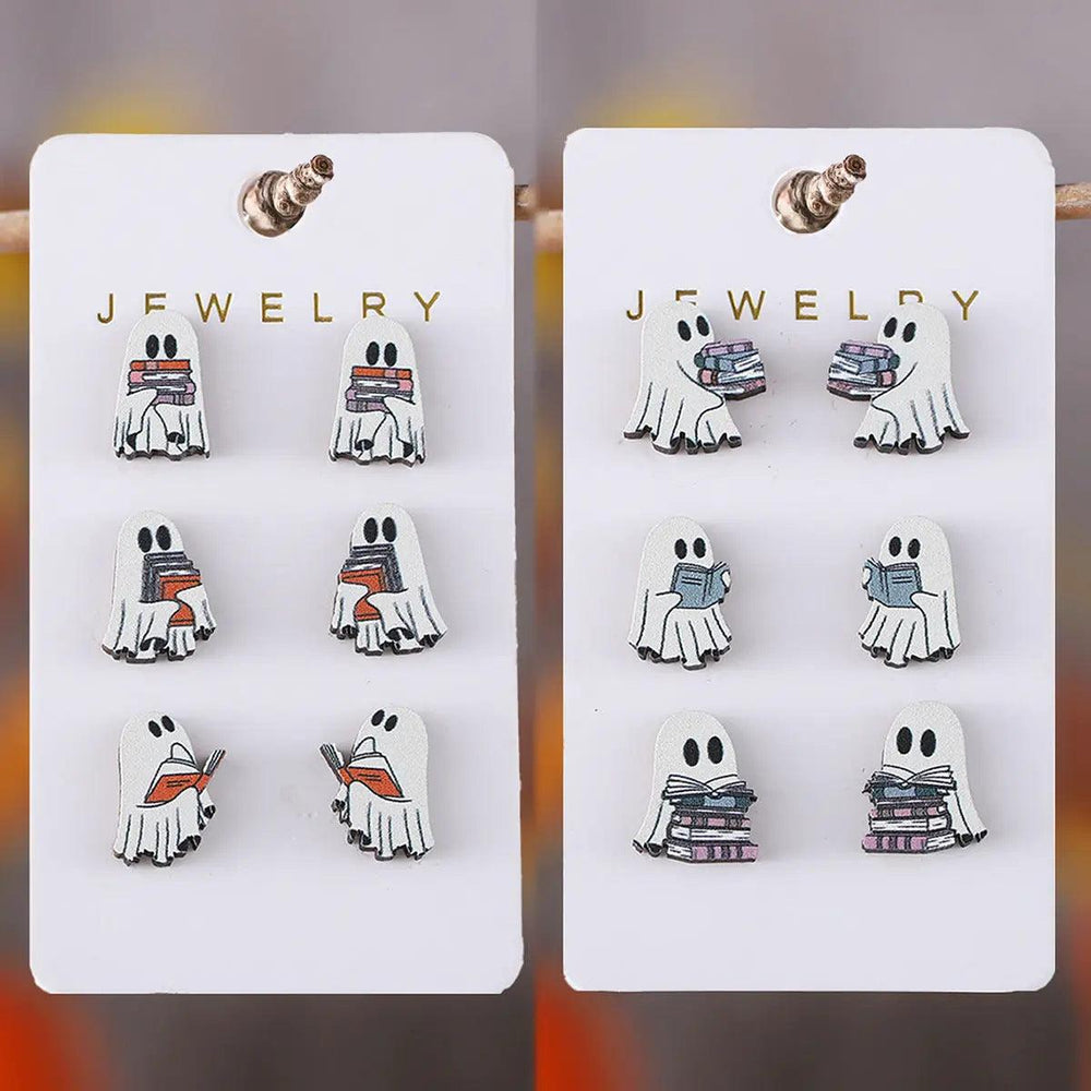 Halloween Libro Fantasma Abito con Borchie in Legno - EX-STOCK Canada