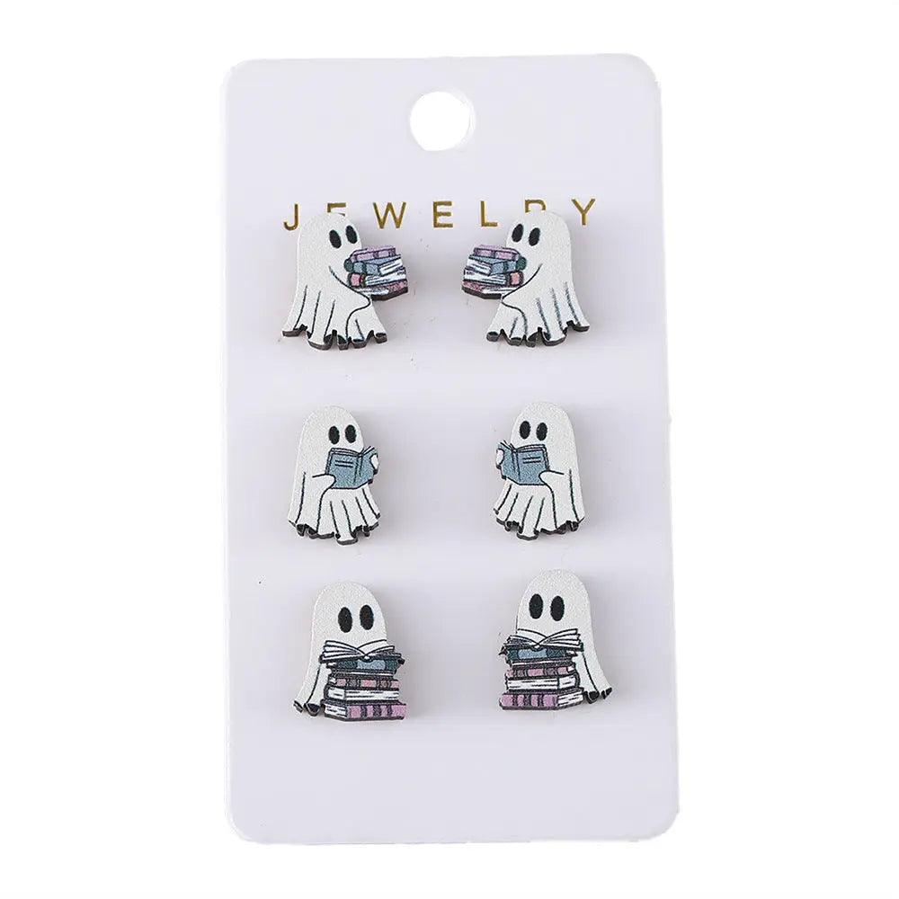 Halloween Libro Fantasma Abito con Borchie in Legno - EX-STOCK Canada