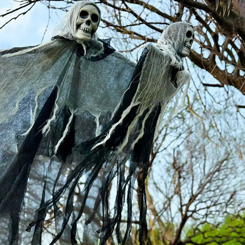 Halloween Decorations Horror Hanging Ghost Skull Skeleton Prop Perfect For Home Outdoor Yard Party Supplies Festival Decorations - EX-STOCK Canada
