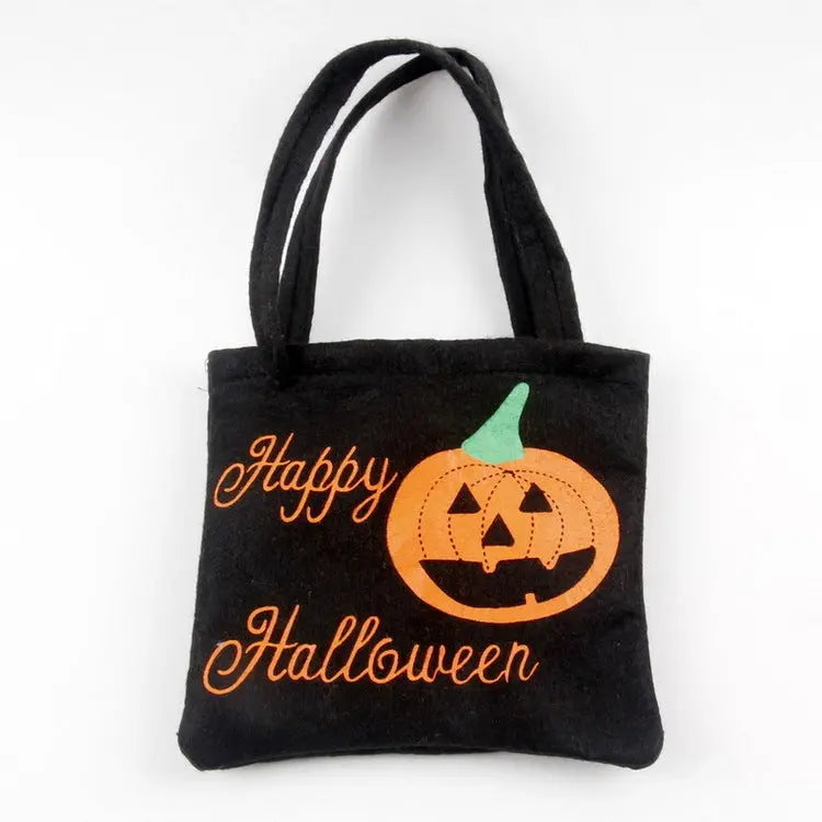Halloween Spider Pumpkin Print Shoulder Bag Children's Candy Gift Bags Small Handbags Women - EX-STOCK Canada