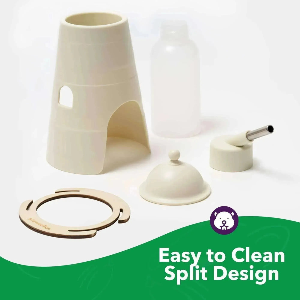 Botella de Agua para Hámster + Soporte y Escondite: 150ml - EX-STOCK CANADA