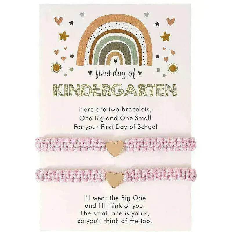 Hand Weaving Golden Love Bracelet - EX-STOCK Canada