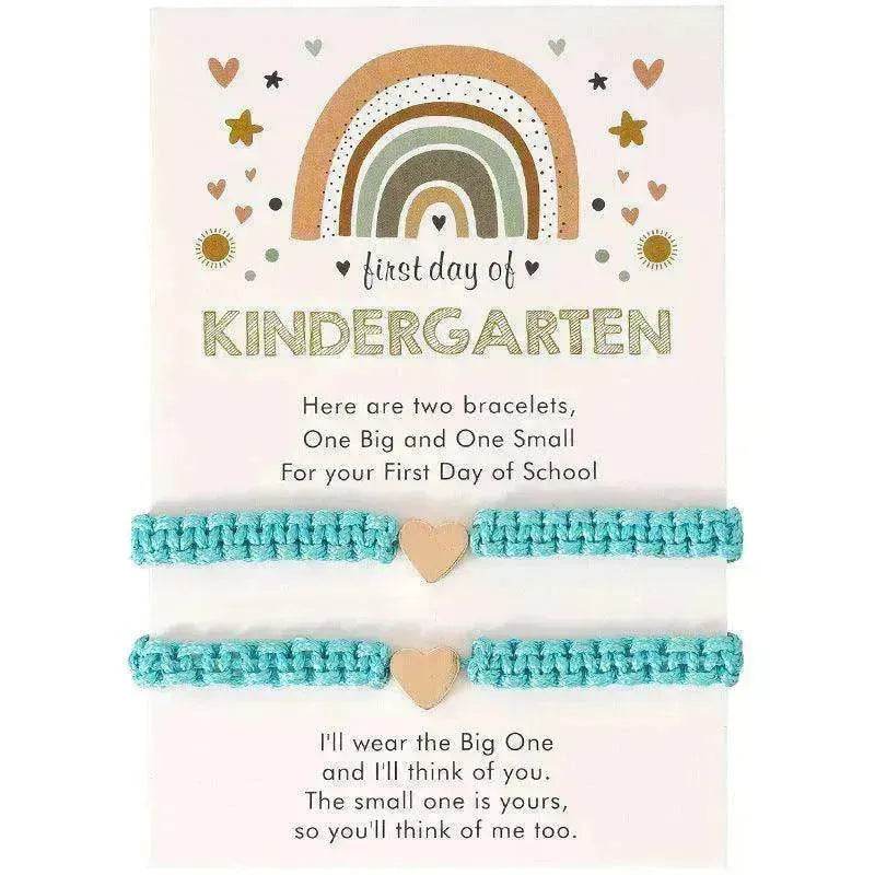 Hand Weaving Golden Love Bracelet - EX-STOCK Canada