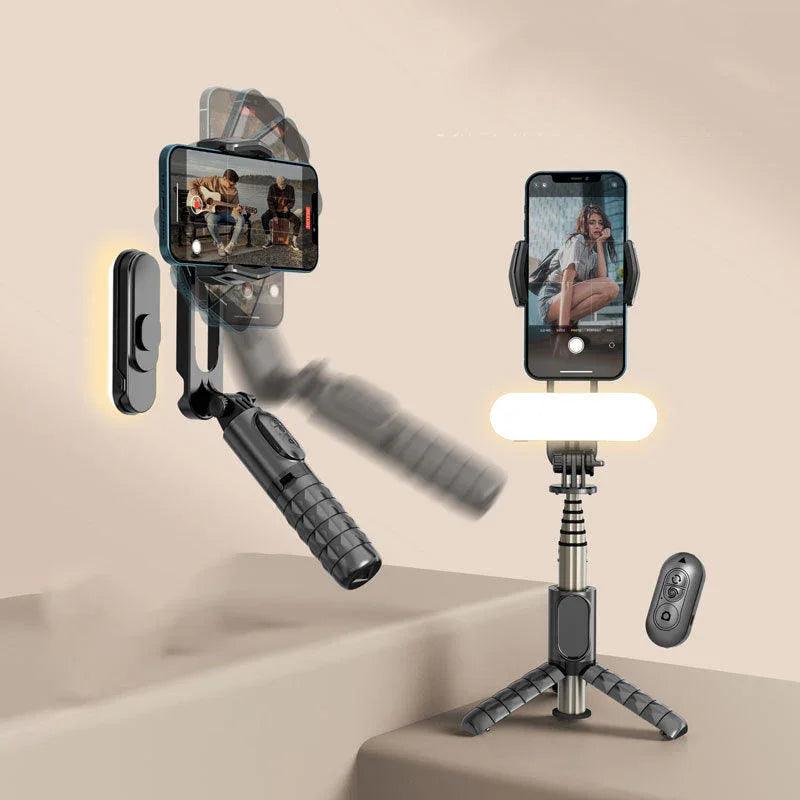 Gimbal de mano y trípode con palo de selfie BluetoothEX-STOCK Canada