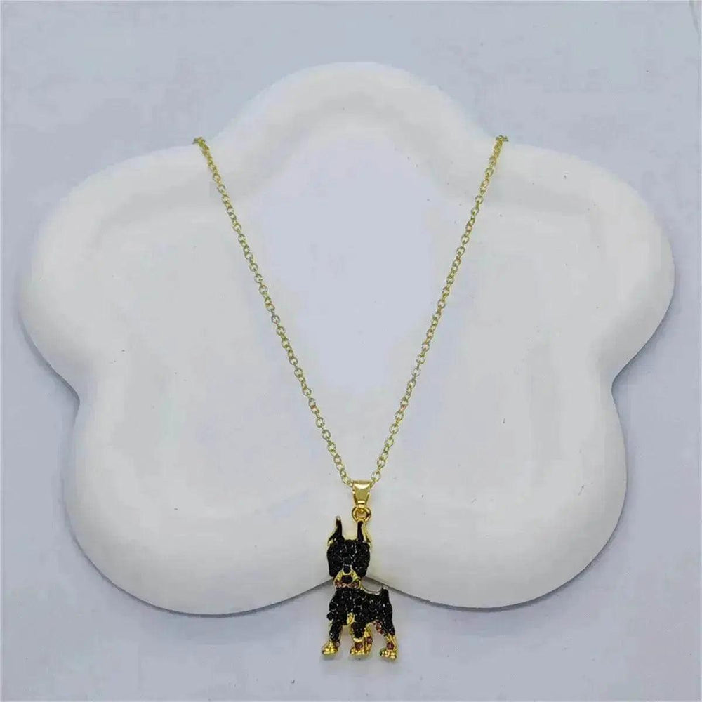 Handsome Doberman Pinscher Pendant Necklace Exquisite - EX-STOCK Canada