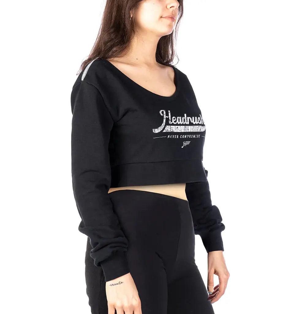 Sweat-shirt court à col en V Headrush Angel WingsEX-STOCK Canada