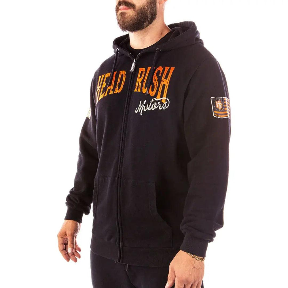 Felpa con cappuccio con zip da uomo The Mechanic di HeadrushEX-STOCK Canada