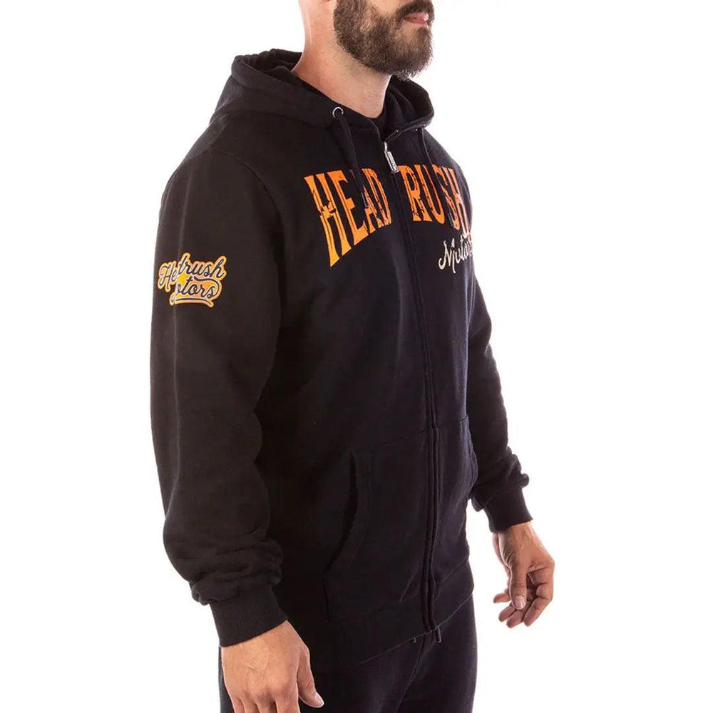 Felpa con cappuccio con zip da uomo The Mechanic di HeadrushEX-STOCK Canada