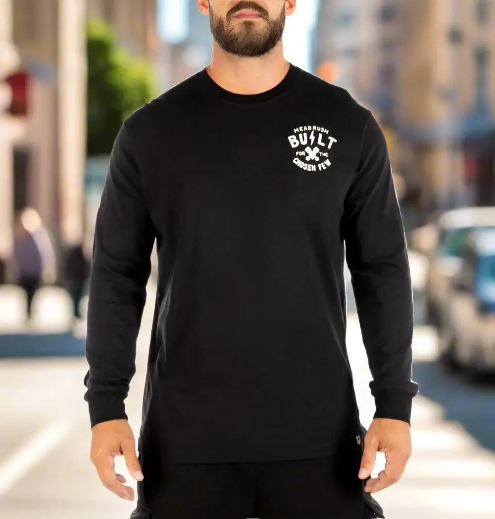 Headrush Men's "Built for the Chosen Few" Long Sleeve Tee EX-STOCK Canada