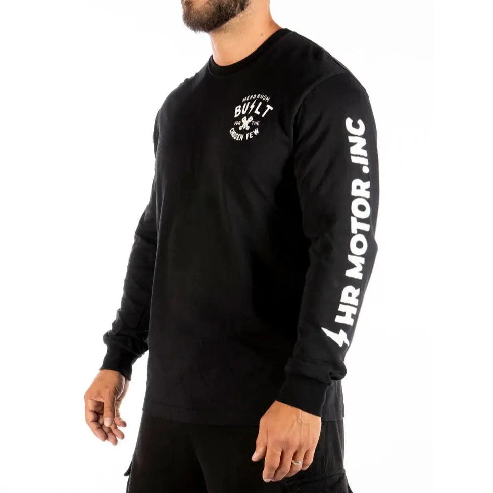 Maglietta a maniche lunghe da uomo Headrush "Built for the Chosen Few"EX-STOCK Canada