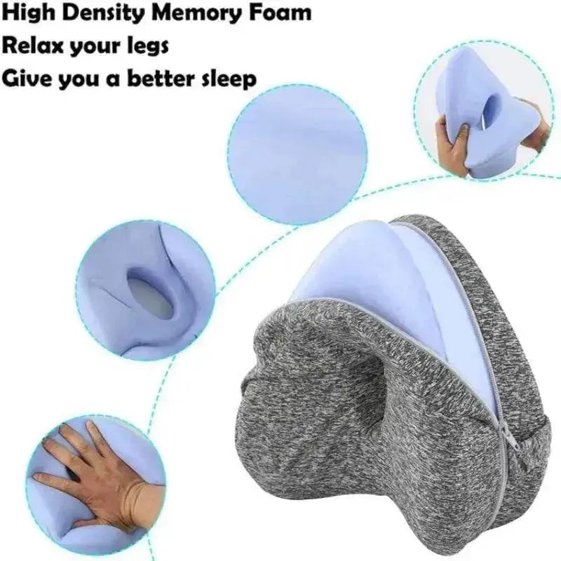 Heart Shaped Memory Foam Relaxing Leg Pillow - EX-STOCK Canada