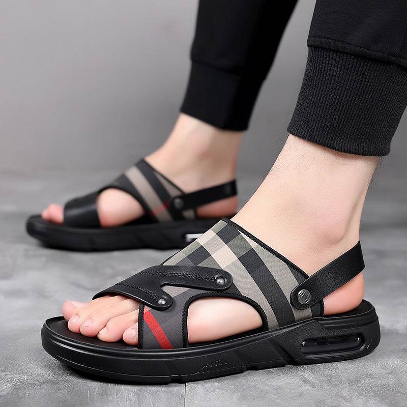Height Increasing Leisure Sports Anti-slip Soft Bottom Beach Slippers  EX-STOCK CANADA