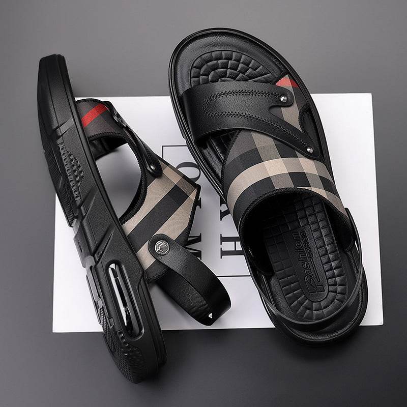 Height Increasing Leisure Sports Anti-slip Soft Bottom Beach Slippers  EX-STOCK CANADA