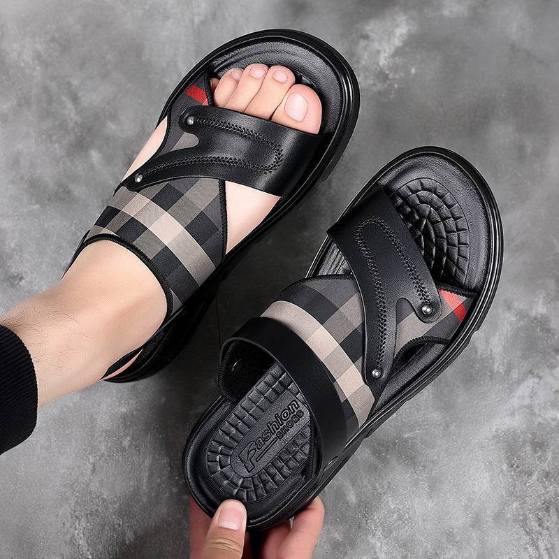 Height Increasing Leisure Sports Anti-slip Soft Bottom Beach Slippers  EX-STOCK CANADA