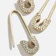 High quality alloy pin rhinestone stud earrings - EX-STOCK Canada
