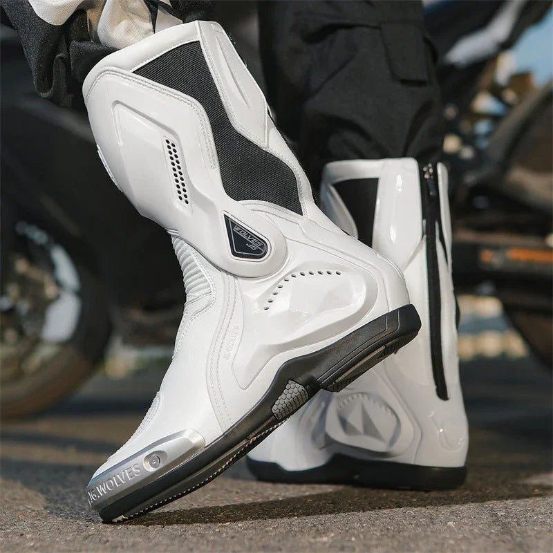 High-top All-round Protective Riding Shoes And Boots Non-slip Wear-resistant EX-STOCK Canada