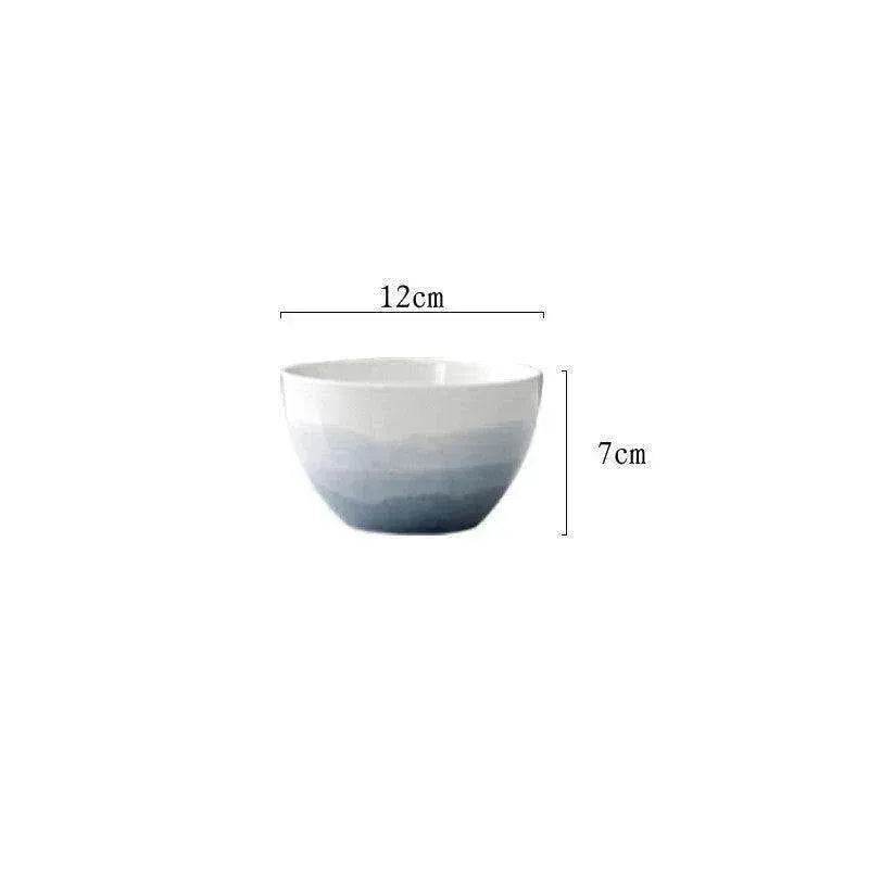 Home Creative Gradient Nordic Ceramic Plate Set - EX-STOCK Canada