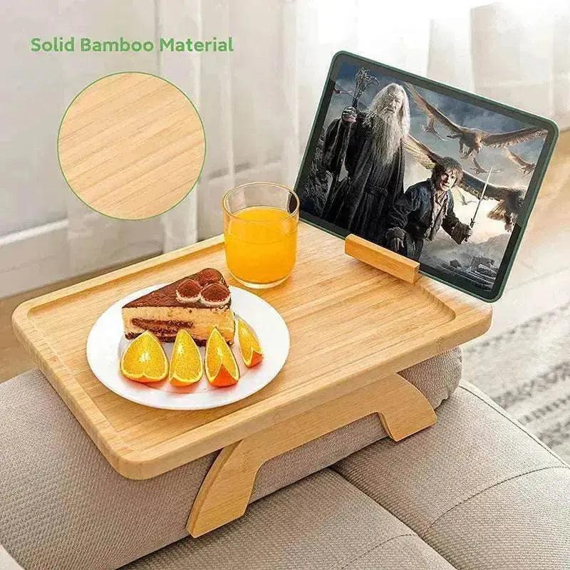 Wohnkultur Bambus Sofa Tragbares Klapptablett - EX-STOCK Canada
