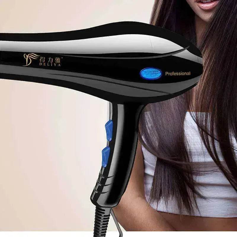 Home Hairdressing High-Power Blue Light Negative Ion Hair Dryer - EX-STOCK Canada