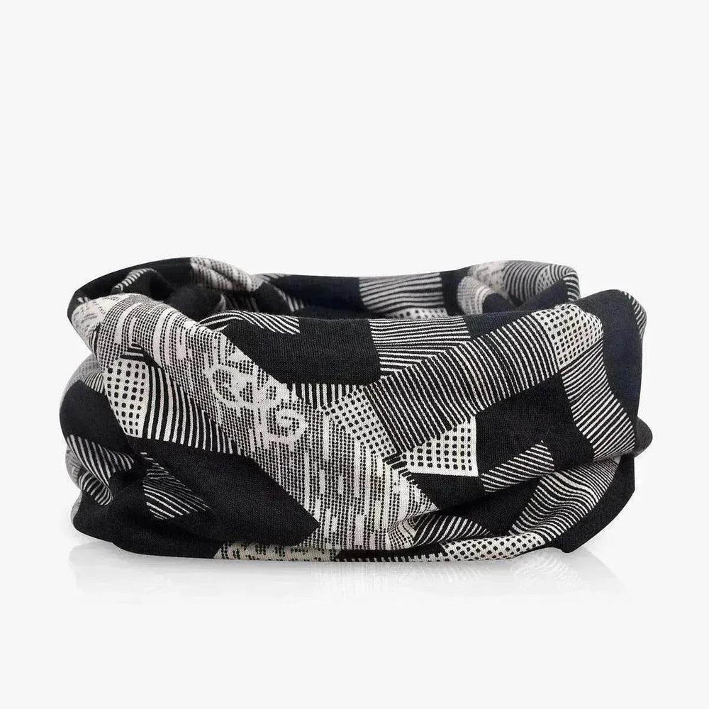 Hooded Cap And Bib Dual-use Men And Women Geometric Baotou Piled Hats - EX-STOCK Canada