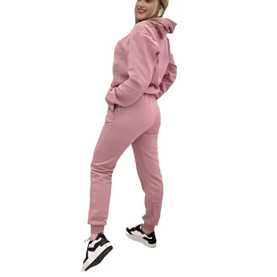 Hooded Women's Suit Sports Fashion Sweater EX-STOCK Canada