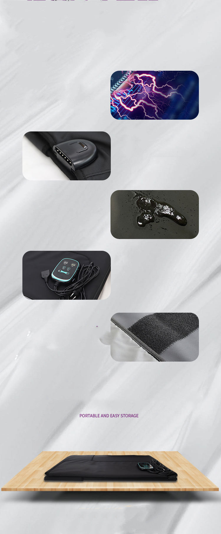 Household Body Shaping Infrared Sweat Sauna Blanket EX-STOCK Canada