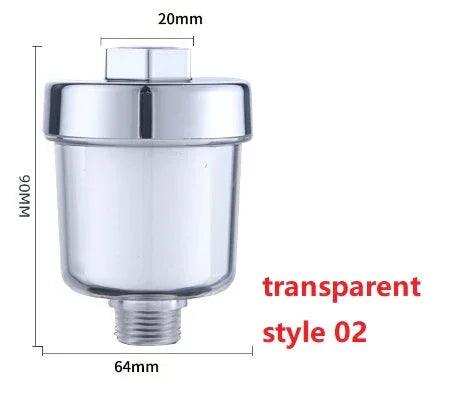 Household Silver Water Heater Shower Filter EX-STOCK Canada