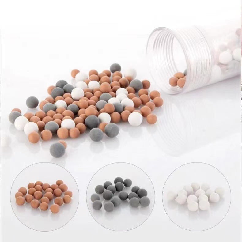 Household Turbine Tricolor Filter Ball Supercharged Shower EX-STOCK Canada