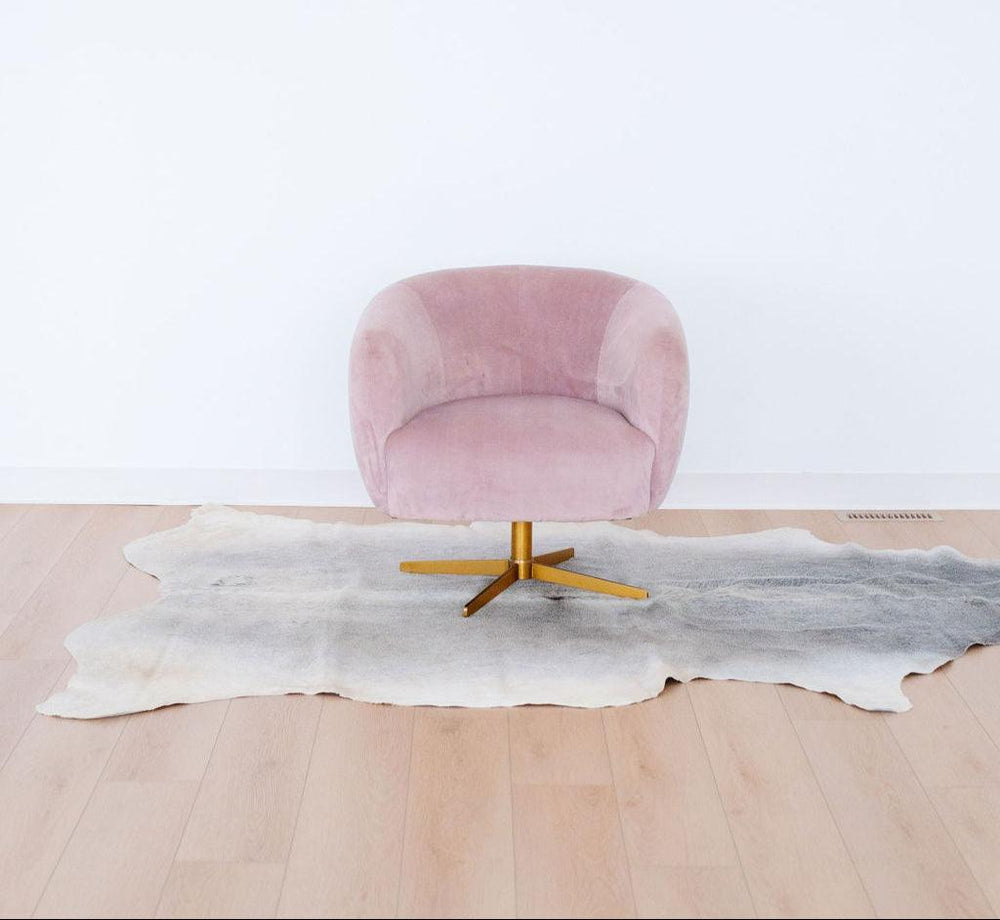Large Light Grey Cowhide Area Rug EX-STOCK Canada