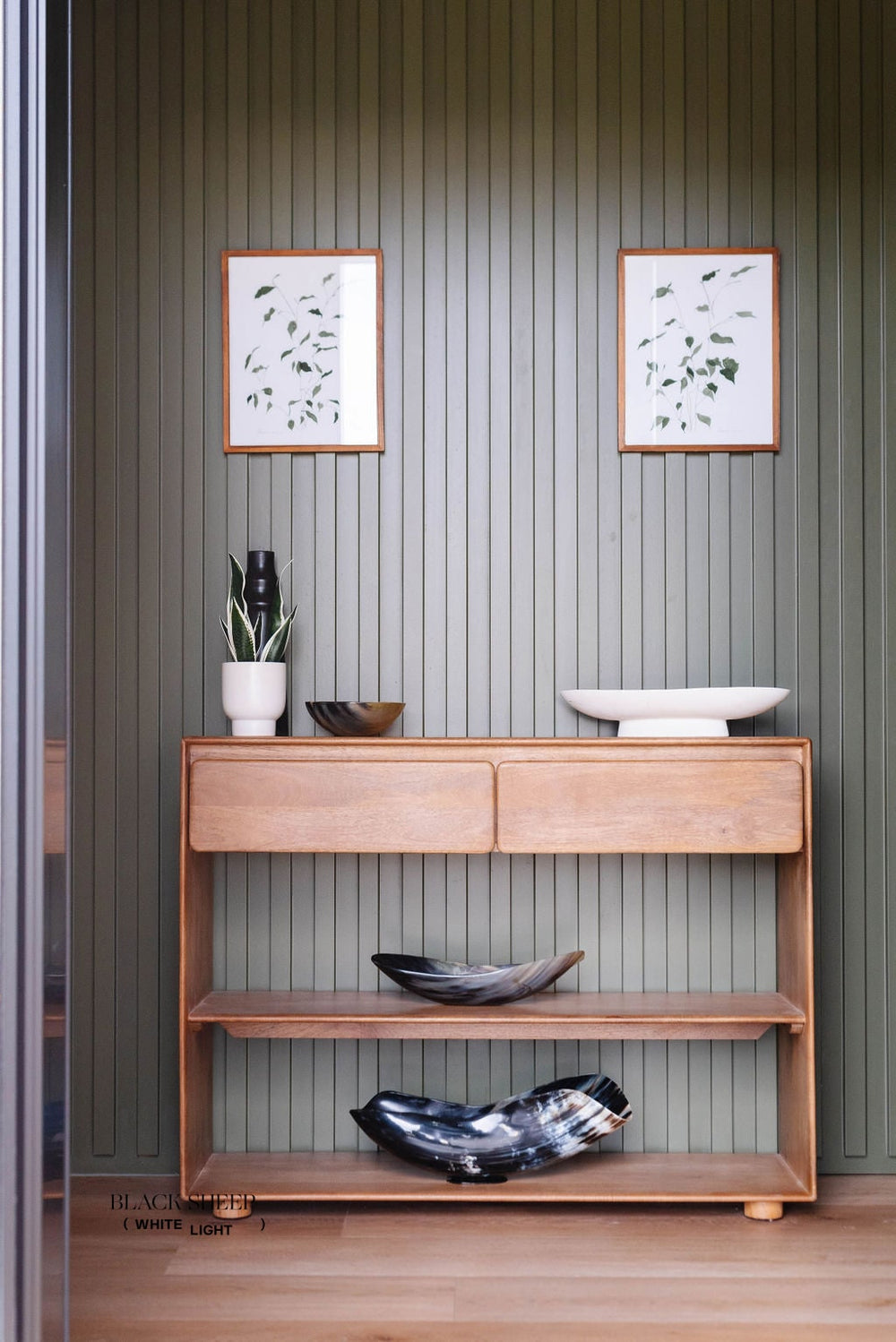 Ankole & Gyr Horn Dark Oval Vessel EX-STOCK Canada