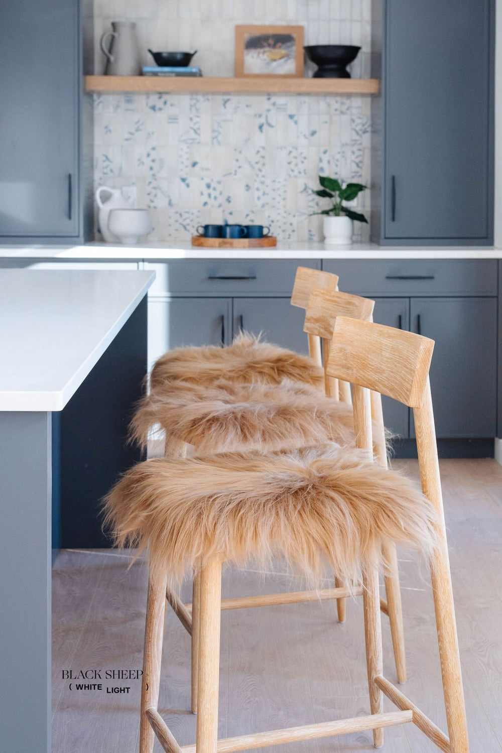 Camel Icelandic Sheepskin Chair Pad EX-STOCK Canada