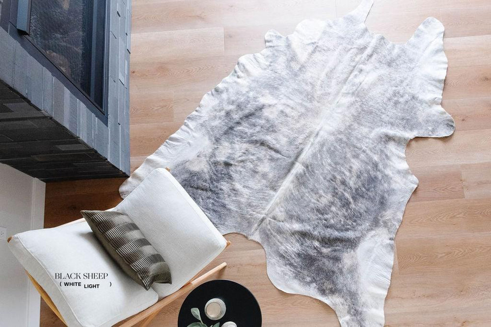 Large Brindle Grey Cowhide Area Rug EX-STOCK Canada