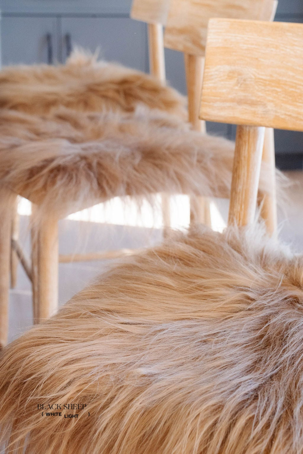 Camel Icelandic Sheepskin Chair Pad EX-STOCK Canada