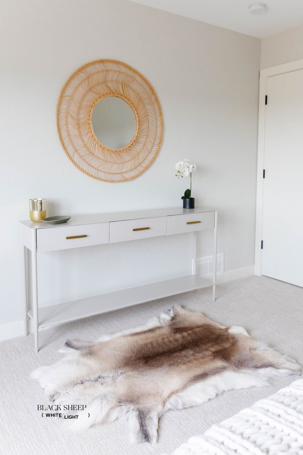 Light Sami Reindeer Hide EX-STOCK Canada