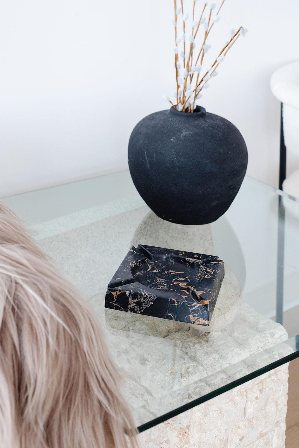 Golden Black Marble Cigar Holder EX-STOCK Canada