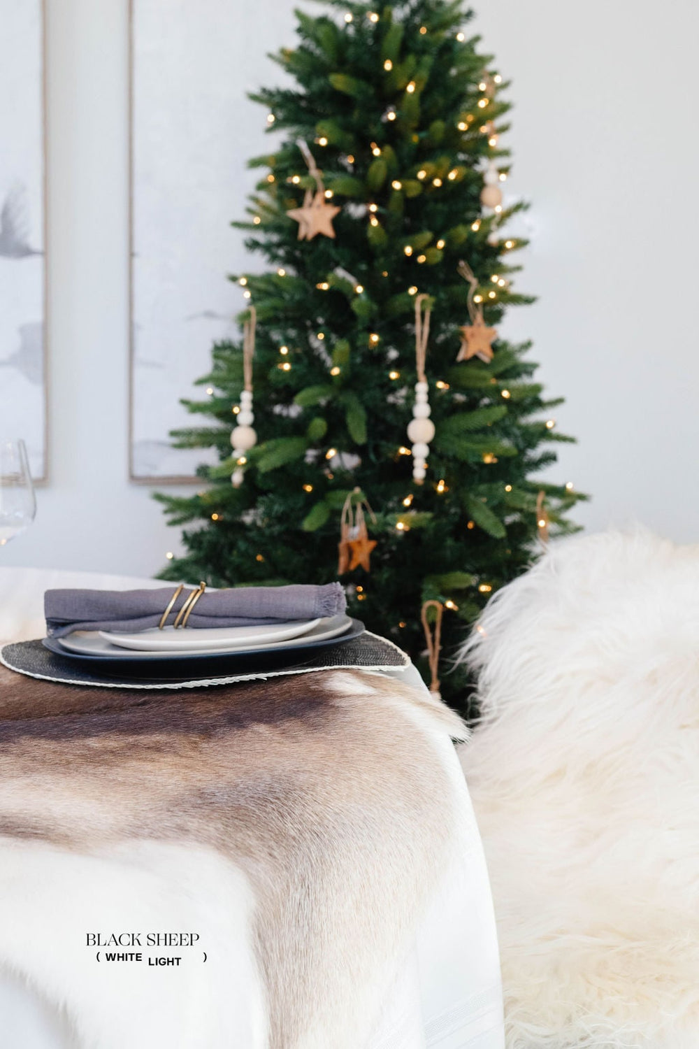 Light Sami Reindeer Hide EX-STOCK Canada