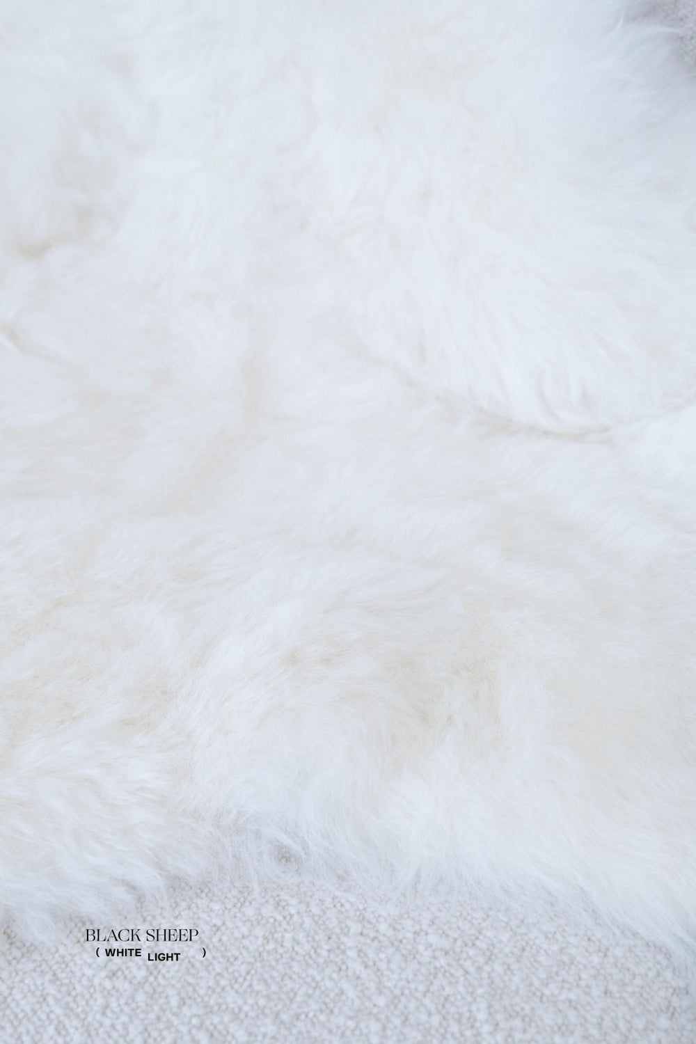 Shorn White Icelandic Sheepskin EX-STOCK Canada