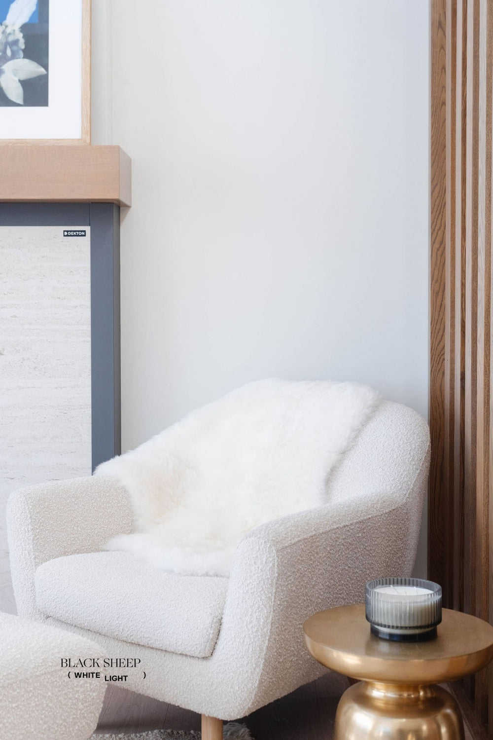 Shorn White Icelandic Sheepskin EX-STOCK Canada