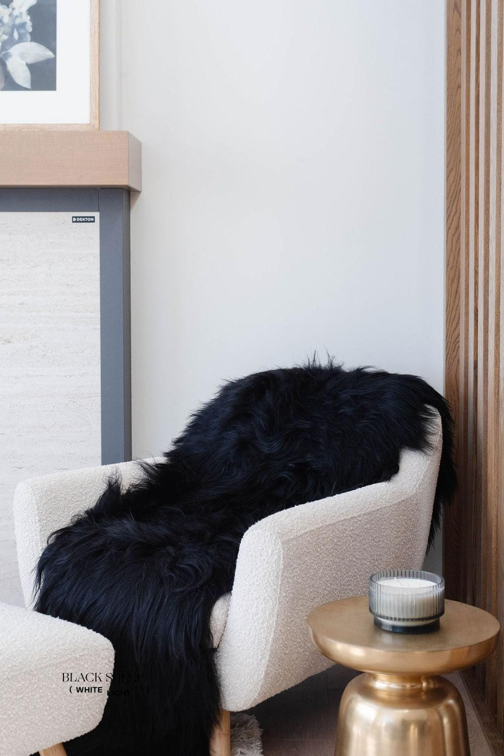 Black Double Icelandic Sheepskin EX-STOCK Canada