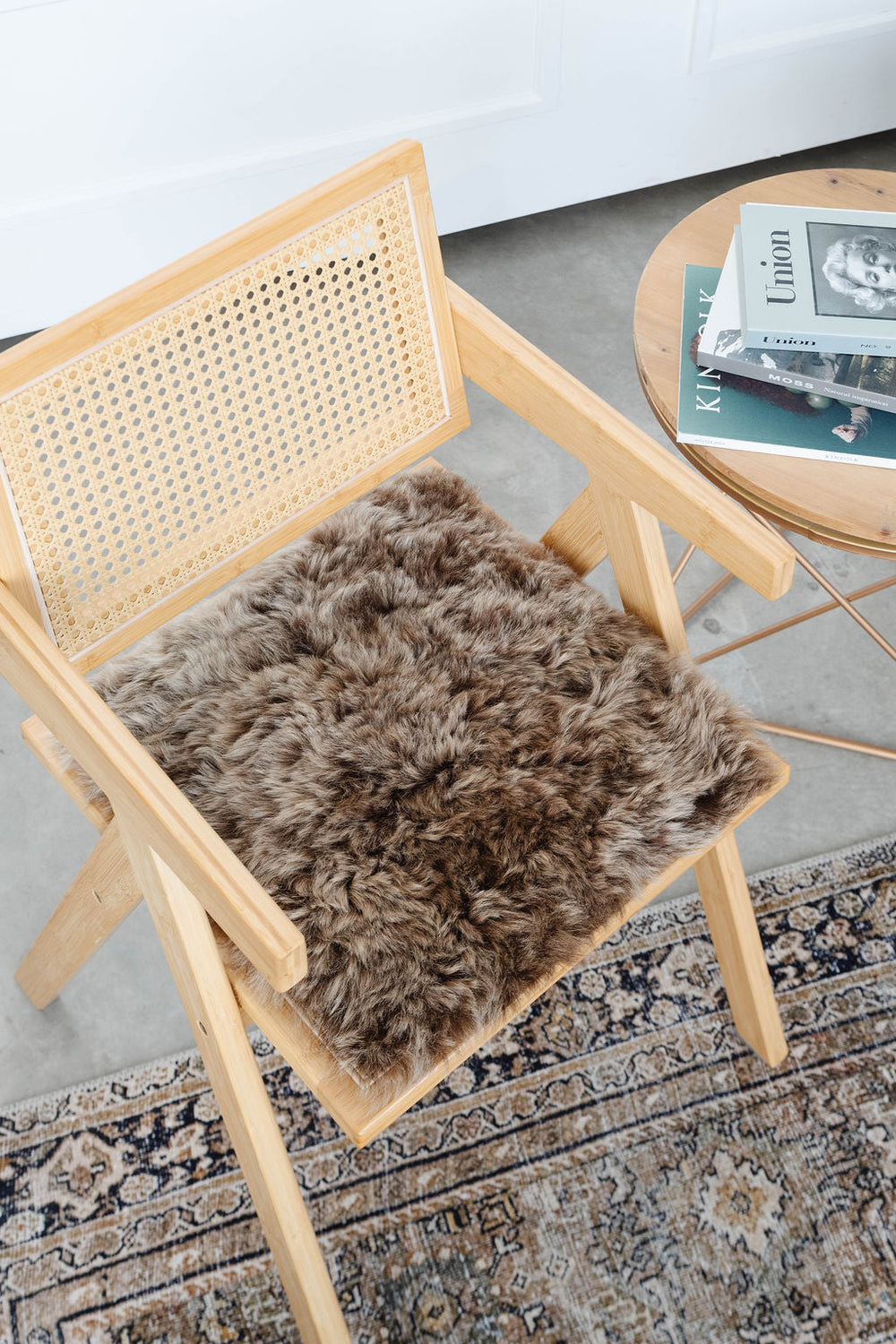 Shorn Brown Icelandic Sheepskin Chair Pad