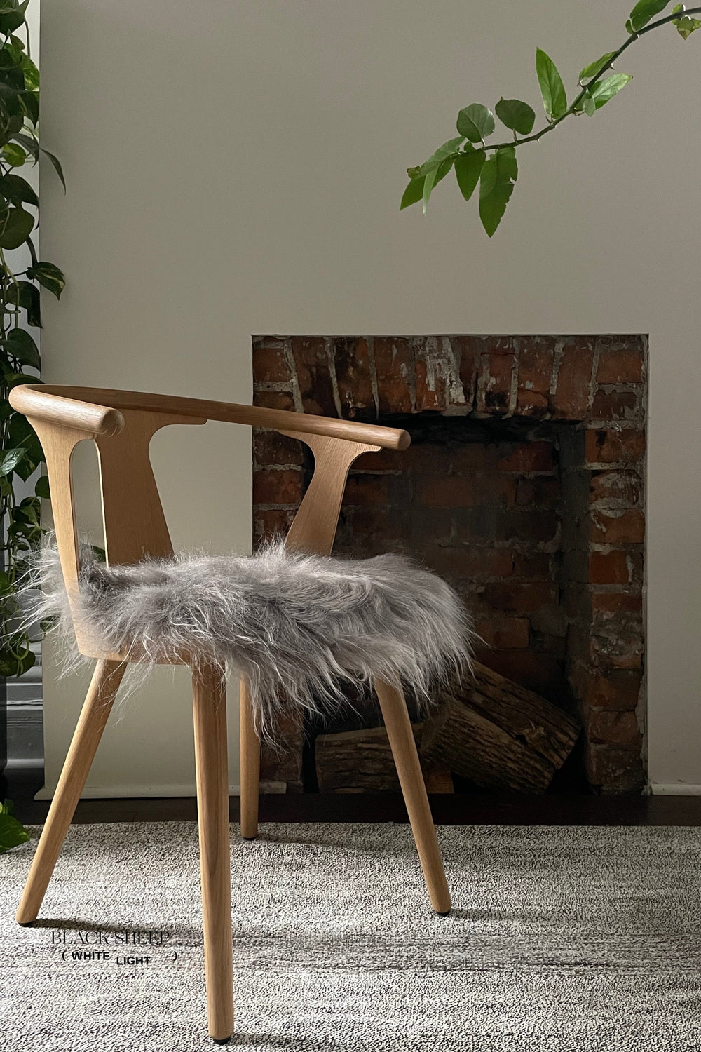 Mineral Icelandic Sheepskin Chair Pad