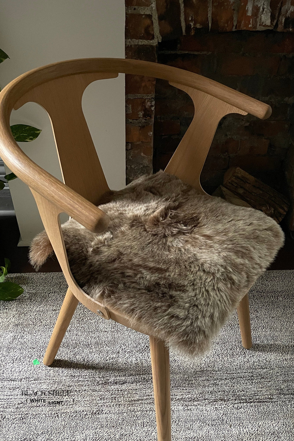 Shorn Brown Icelandic Sheepskin Chair Pad