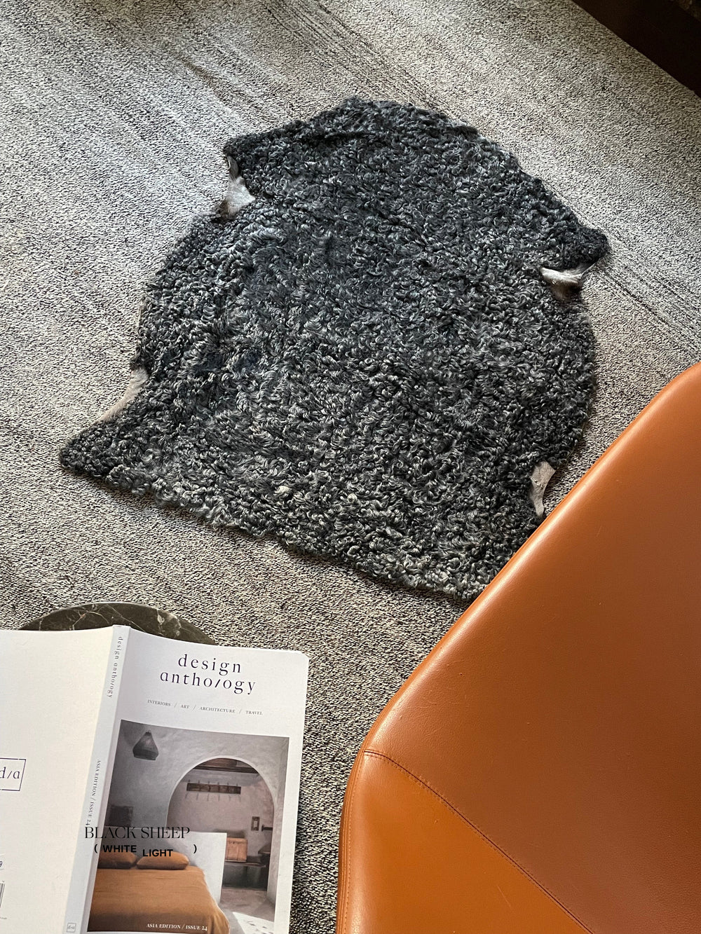 Grey Medium Wool Gotland Sheepskin EX-STOCK Canada